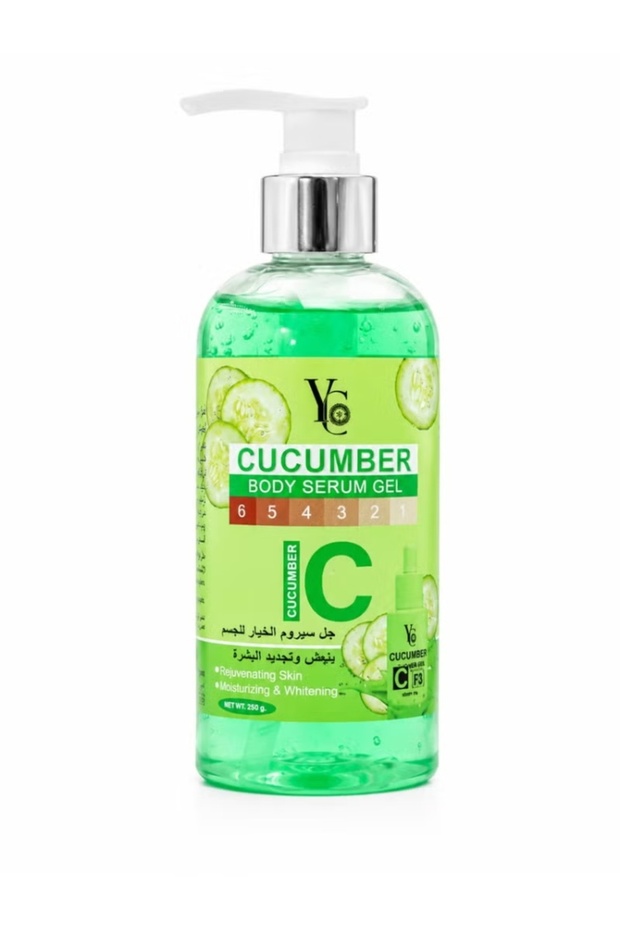 Cucumber Body Serum Gel – Rejuvenating & Whitening (250g)