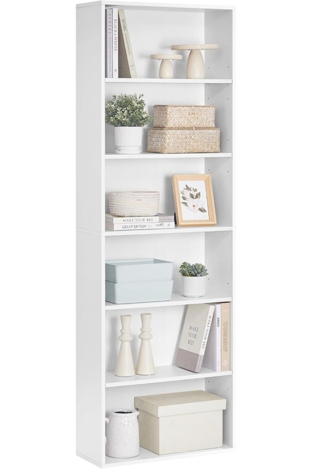 White Bookcase 60x24x178.5 cm