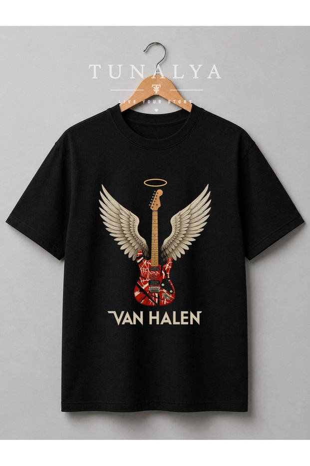 Van Halen Printed Oversized Unisex T-Shirt