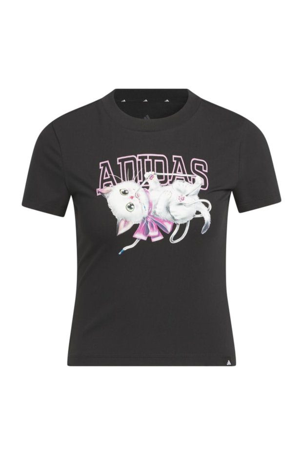 Women's Casual T-Shirt W Co Cat Cro t Jn2548