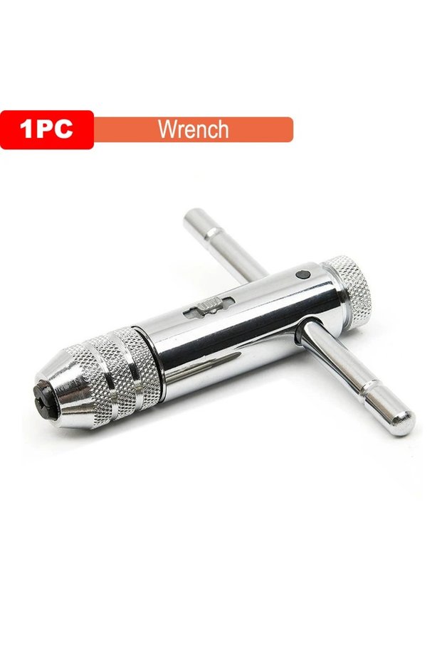 wrench Ratchet Tap Adjustable T-Handle Holder Wrench With M3-M8 Screw Machine Hand Tool Thread Metri