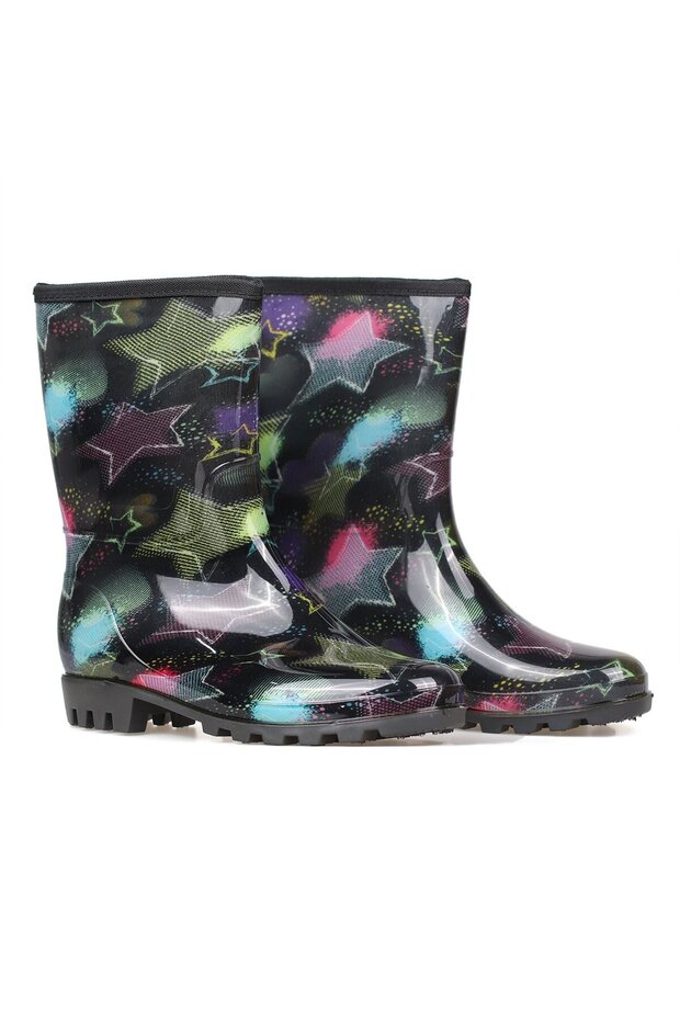 Women's Star-Patterned Waterproof Rain Boots | Women's Rain Boots |