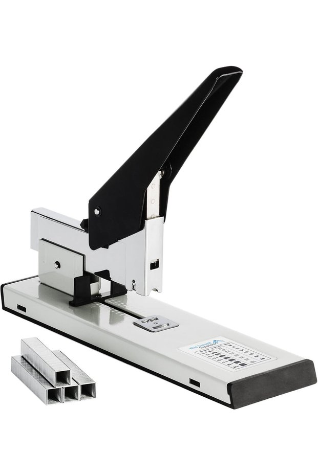 Heavy Duty Stapler, 240 Sheet Capacity, 2000 Staples Included, Tan