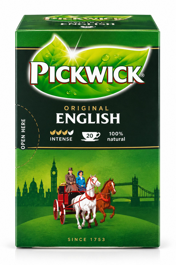 Original English Black Tea, 20-Count Tea Bags – Richly Flavored English Tea