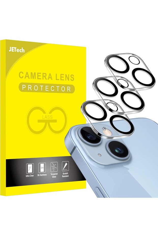 Camera Lens Protector for iPhone 14/14 Plus, 3-Pack