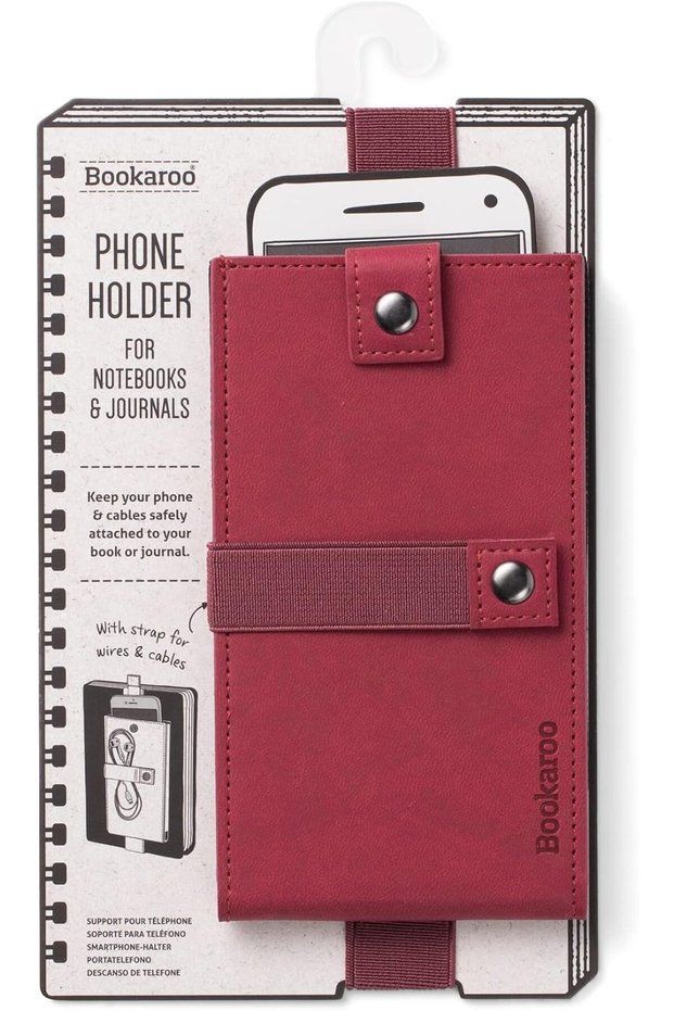 Bookaroo Phone Holder - Dark Red
