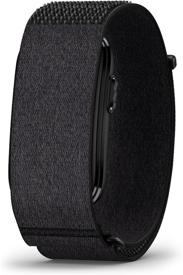 CIRQA™ Smart Band,Black (L-XL) | 24/7 Health & Fitness Tracker | Body Battery, Sleep Score & Heart Rate | Screenless Design | Upto 10 Days Battery