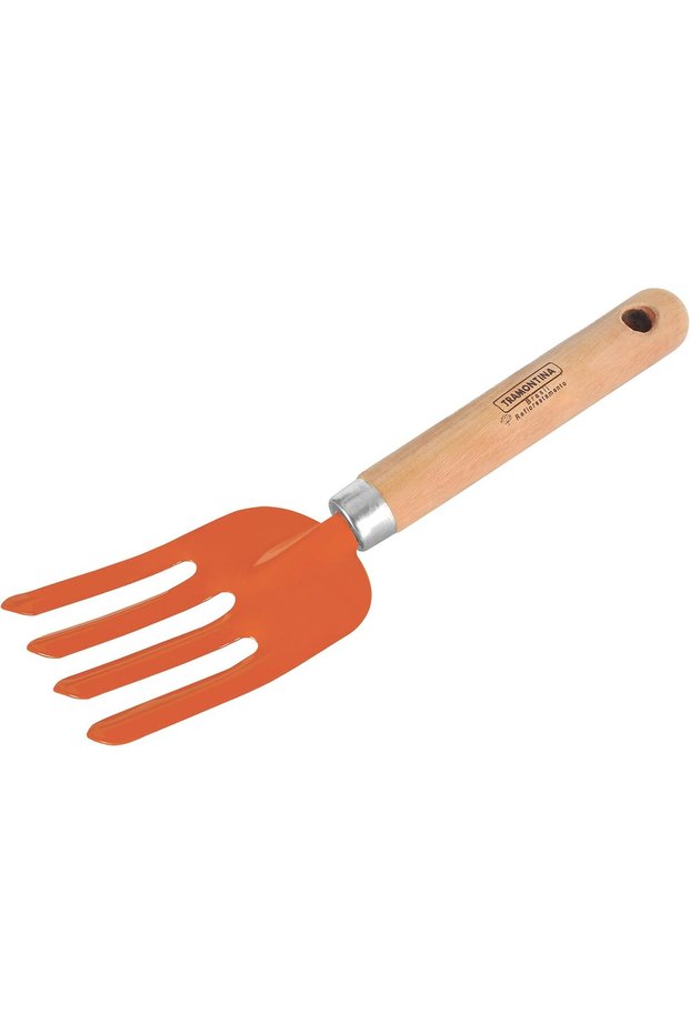 HAND GARDEN FORK 4TH, WOOD HANDLE