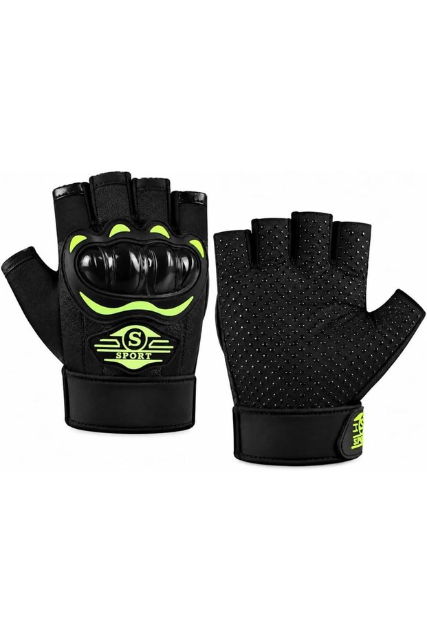 Fitness Gloves for Men, Workout Gloves with Padded Palm, Breathable Training Gloves for Weightlifting, Gym, Cycling, Cross Training & Exercise (XL Size)