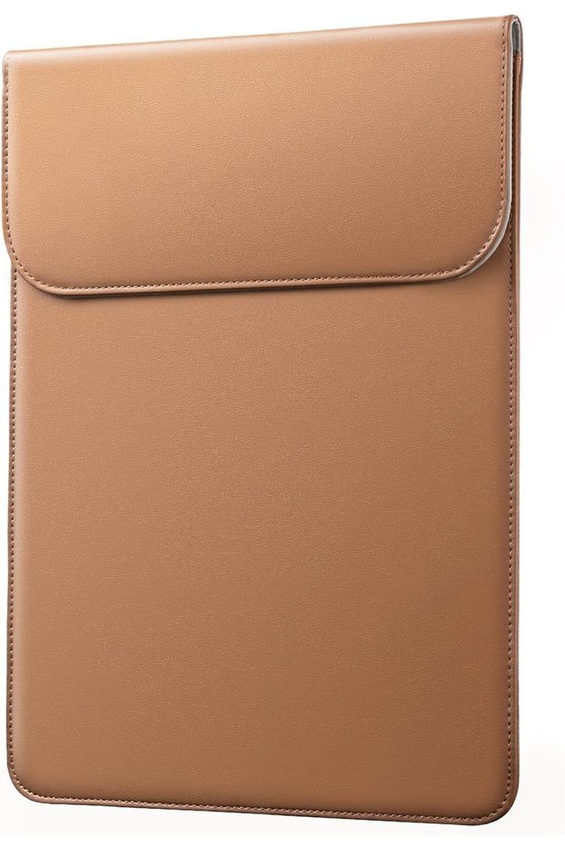 Slim Laptop Sleeve for 13-Inch Devices, Brown