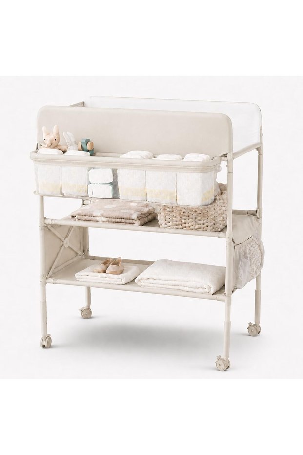 Upgrade Baby Changing Table, Portable Foldable Changing Table, Waterproof Diaper Changing Station, A