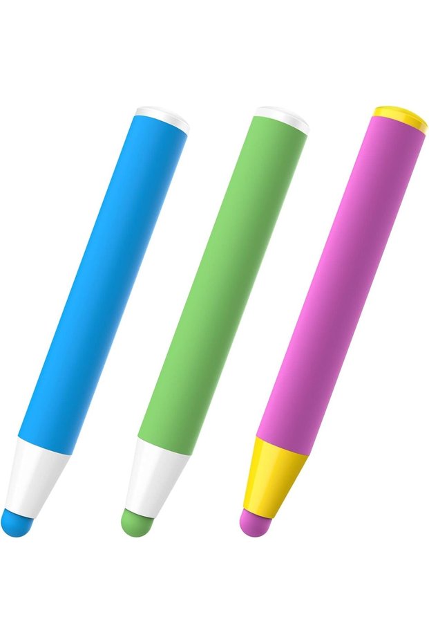 Tablet Pen for Kids, 3-Pack Stylus with Soft Rubber Tip
