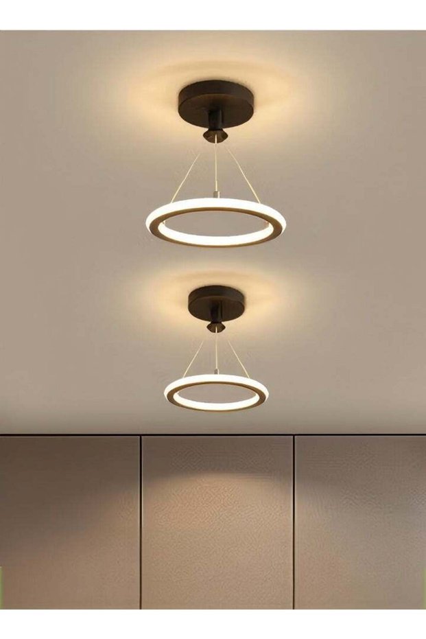 LED ceiling light, tri color dimming aisle light, modern ceiling light, 19W, energy saving, e