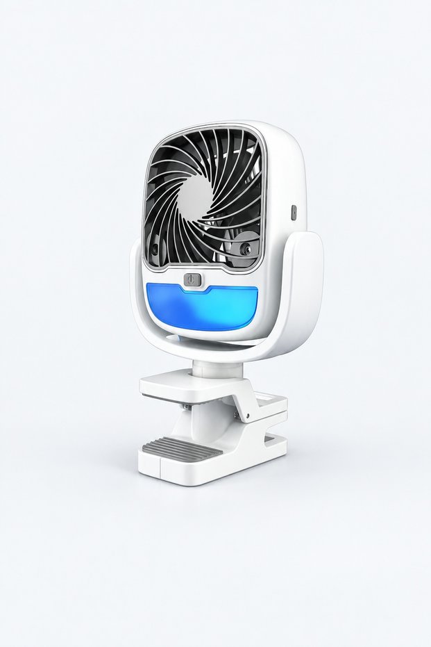Ventilator electric NEGRU, 200 ml