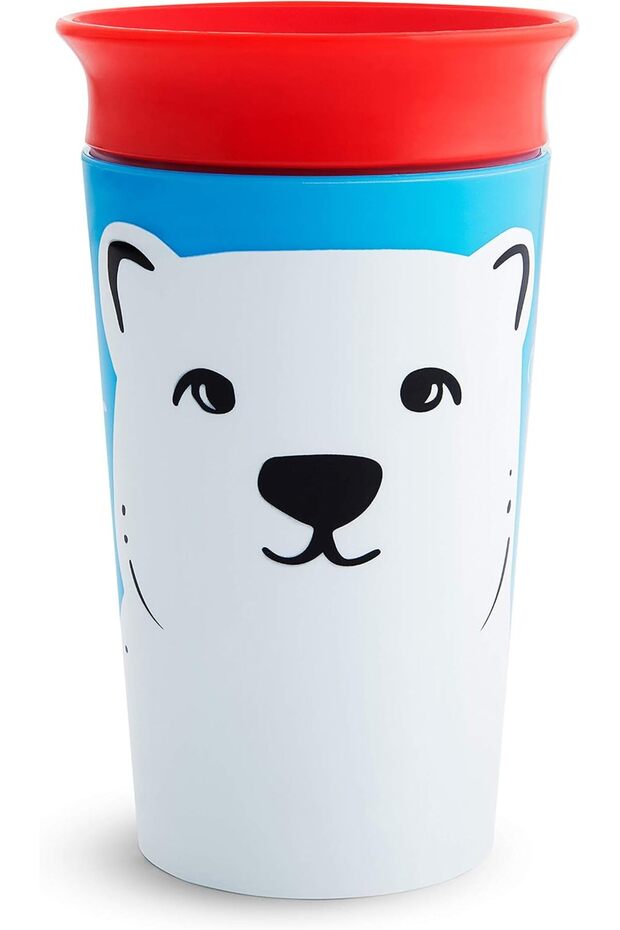 - Miracle 360° Wildlove Sippy Cup 1pk 9oz - Polar Bear