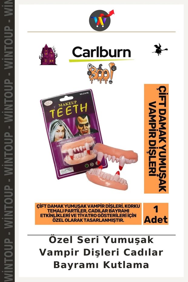Special Edition Soft Vampire Teeth Halloween Celebration