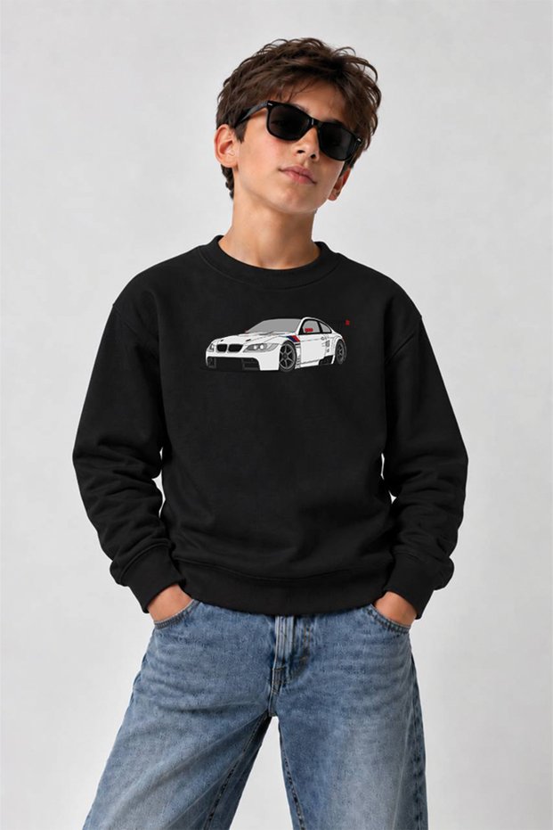 Printed Crew-Neck Sweatshirt for Boys