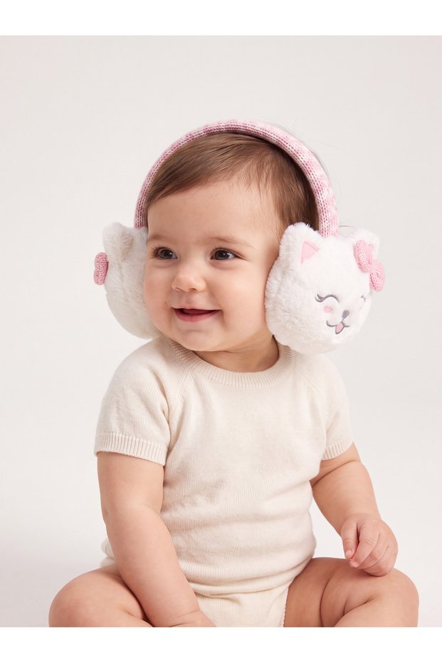 Girls' Plush Cat-Ear Winter Ear-Warmers