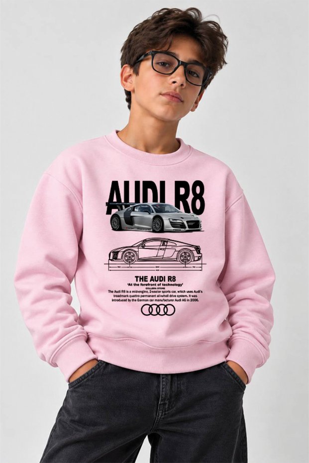 Printed Crew-Neck Sweatshirt for Boys