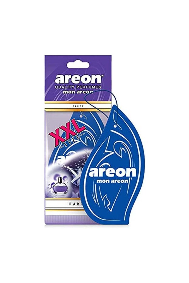 Mon XXL Hanging Car Air Freshener, Party Scent, Large Card with Lively Fruity Fragrance