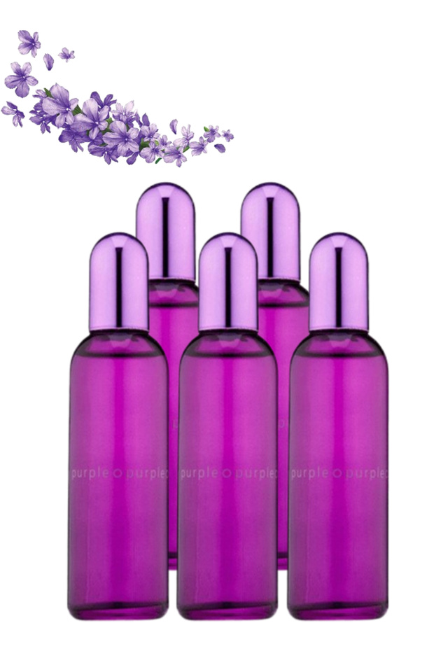 5 قطع عطر بنفسجي 100 مل
