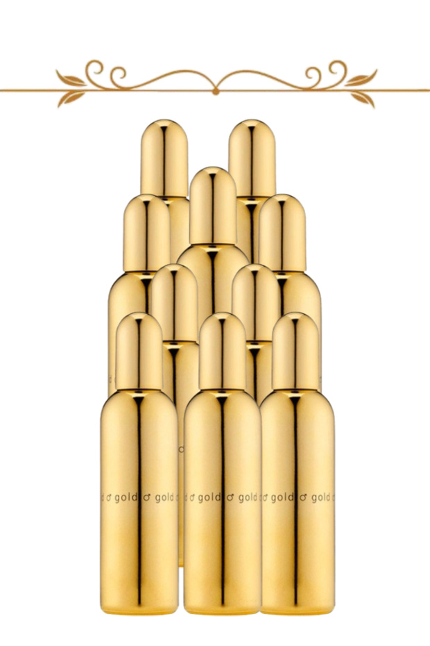 10 قطع عطر ذهبي 100 مل