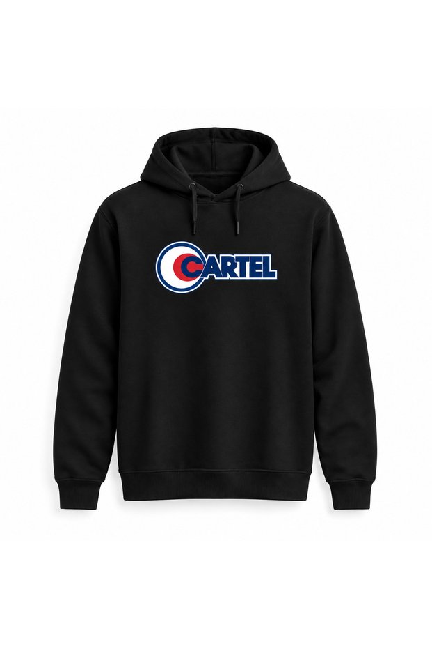 Cartel Logo DTG-Printed Hooded Sweatshirt (Unprinted)
