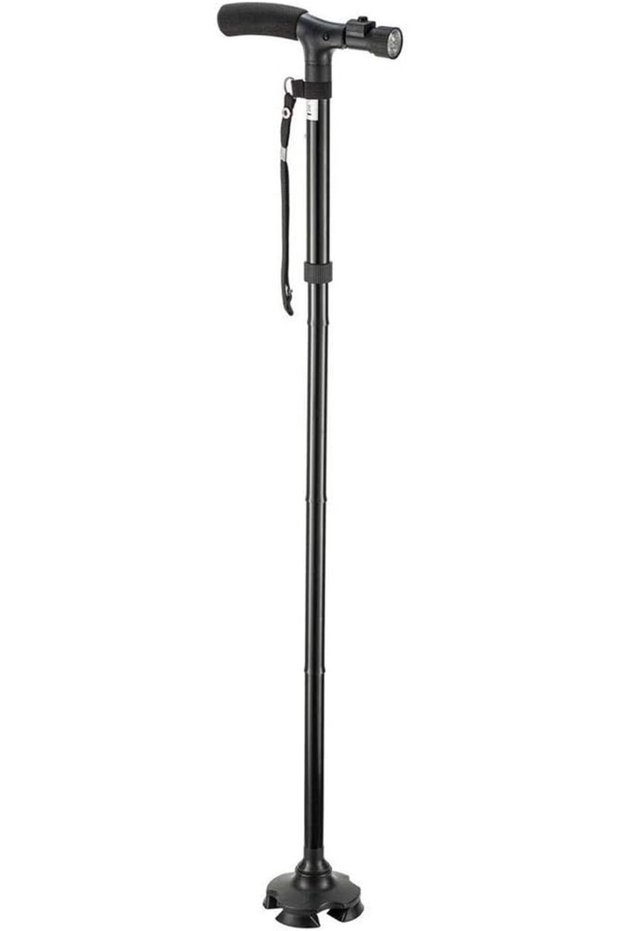 Adjustable Aluminum Folding Walking Cane with LED Lights