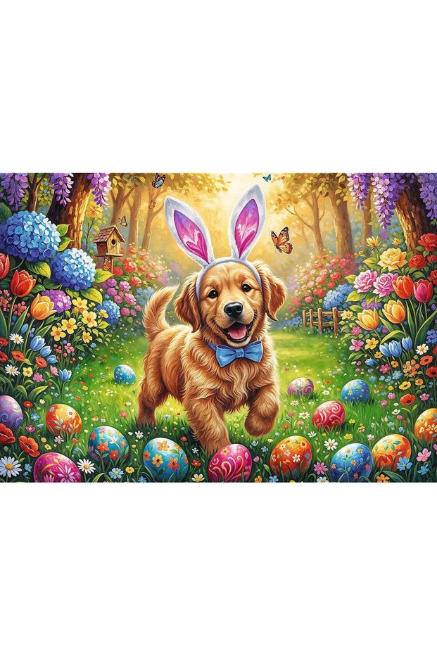 Puzzle 500 premium plus spring bloom caine de paste