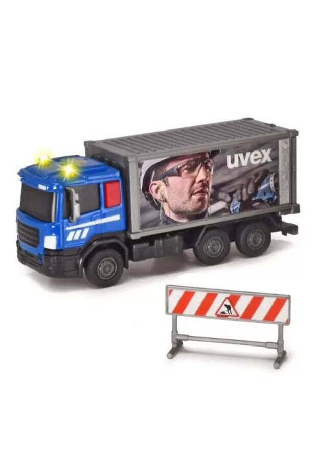Dickie echipa de utilaje container 17cm