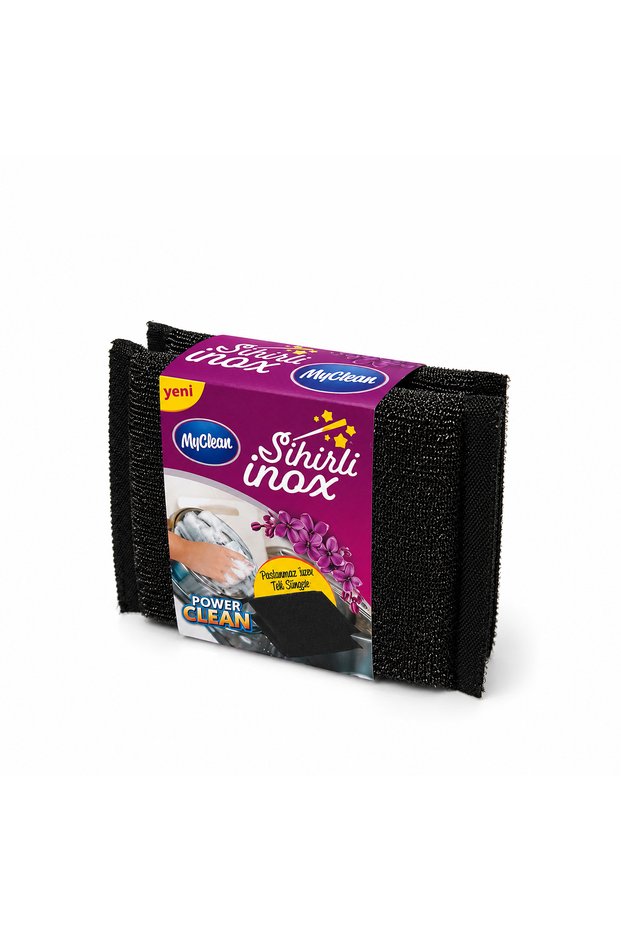 Magic inox dish and cleaning sponge, 2 pieces, pack of 24.