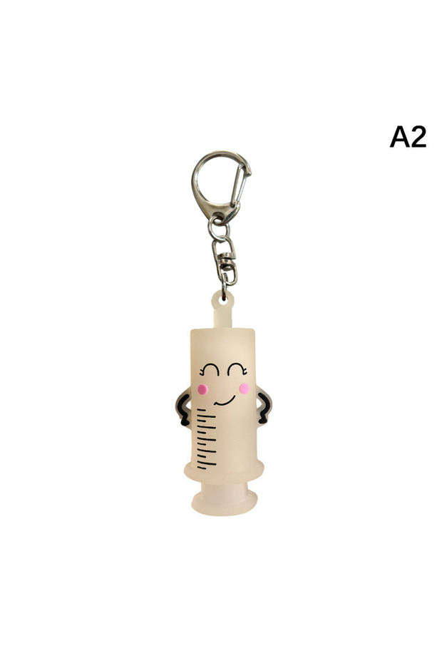 A2 Nurse Ampule Bottle Opener Keychain for CNA Week Med Vial Breaker Glass Key Accessory Doctor Esse