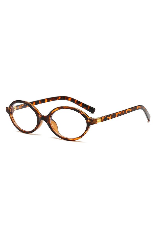 C3 Vintage Oval Sunglasses Women Luxury Brand Designer Small Oval Anti Blue Light Glasses Retro Fash