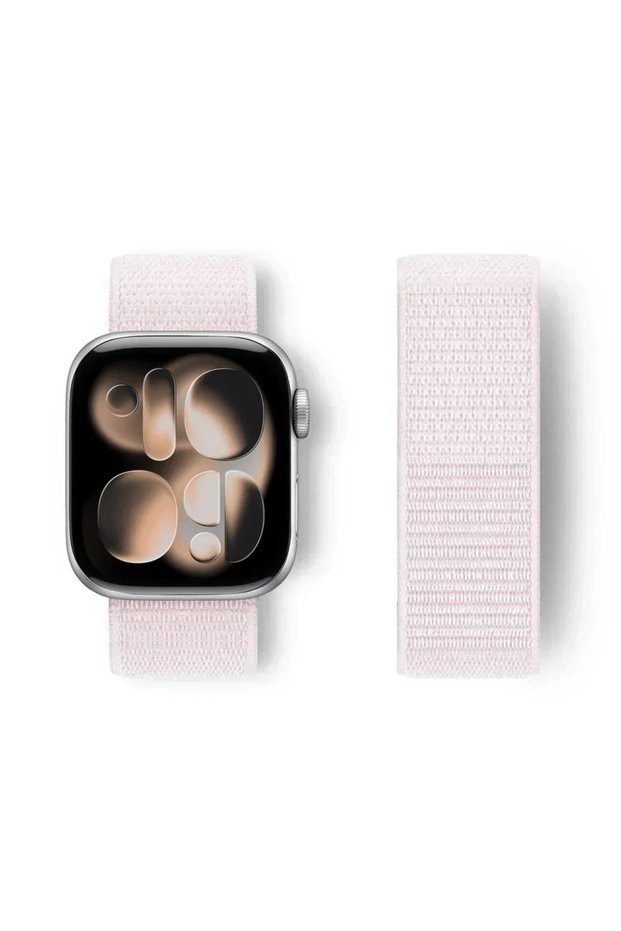 40-41-S11-S10-42mm pearl pink 18 NEW Original 1:1 Nylon Loop for Apple Watch 11 Band 42mm46mm44/40-4