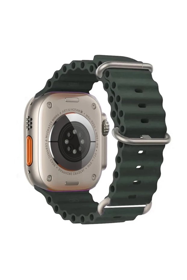 S10-42mm 38 40 41mm 16 olive green Ocean strap For Apple Watch Ultra 2 Band 49mm 10 9 8 7 45mm 41mm