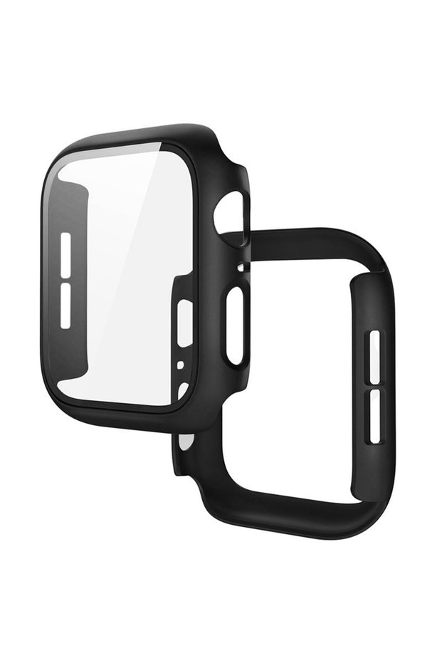 Series 10 11 42mm Black Tempered Glass+Cover for Apple Watch Ultra 3 2 49mm 11 10 9 8 7 46mm 42mm 4