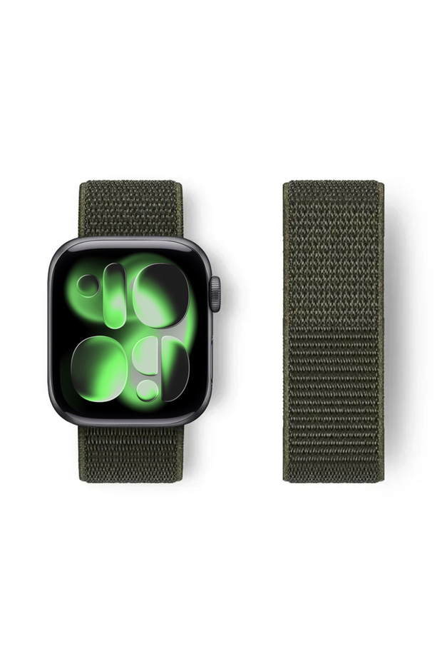 44-45-49-S11-10 46mm cargo khaki 17 NEW Original 1:1 Nylon Loop for Apple Watch 11 Band 42mm46mm44/4