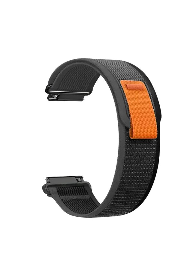 Amazfit Bip Max Black Grey 20mm 22mm Trail Nylon Loop Strap For Amazfit Bip Max 6 5/Balance 3 2 1/Ac