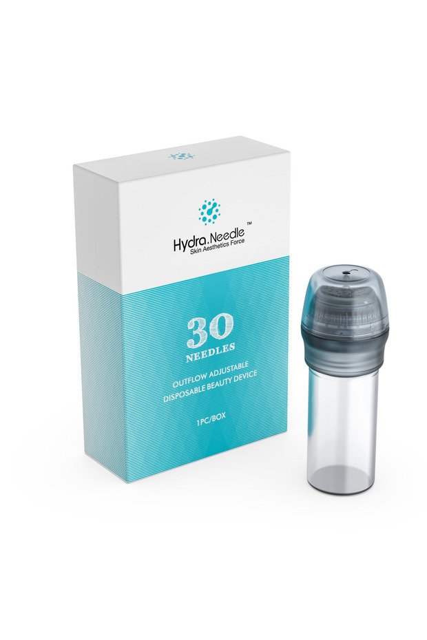 HN30 Reusable Hydrating Microneedle Skin Stamp Featuring 64 Micro-needles for Serum Delivery in Skin
