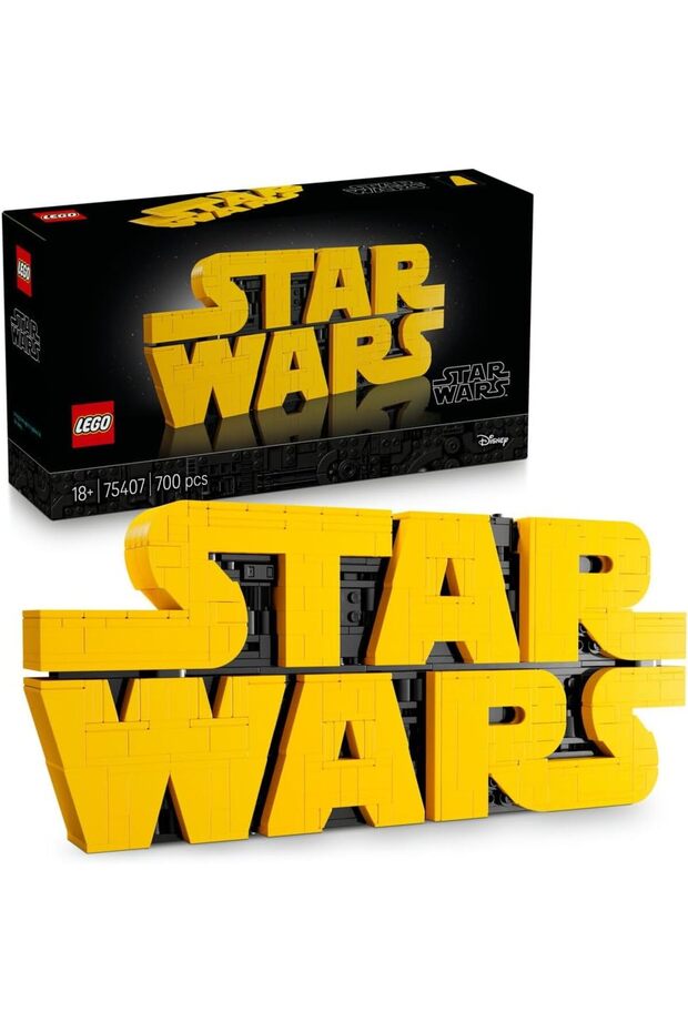 Star Wars Brick-Built Star Wars Logo 75407