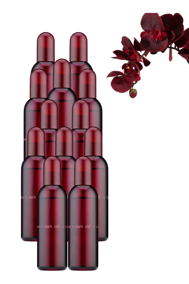 12 قطعة عطر أحمر داكن 100 مل