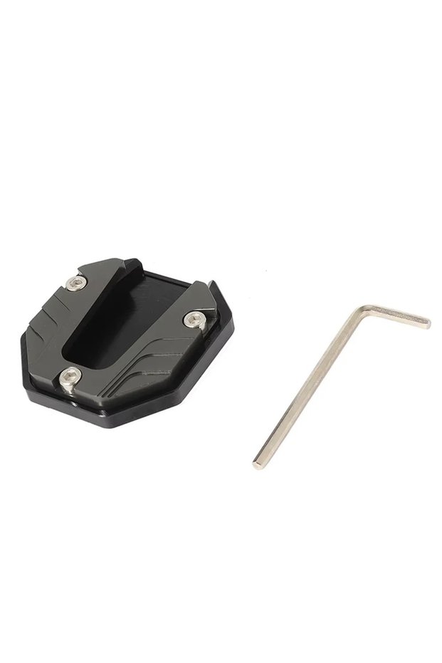 Titanium color Scooter Motorbike Accessories Extension Foot Pad Support Plate Aluminum Alloy Motorcy