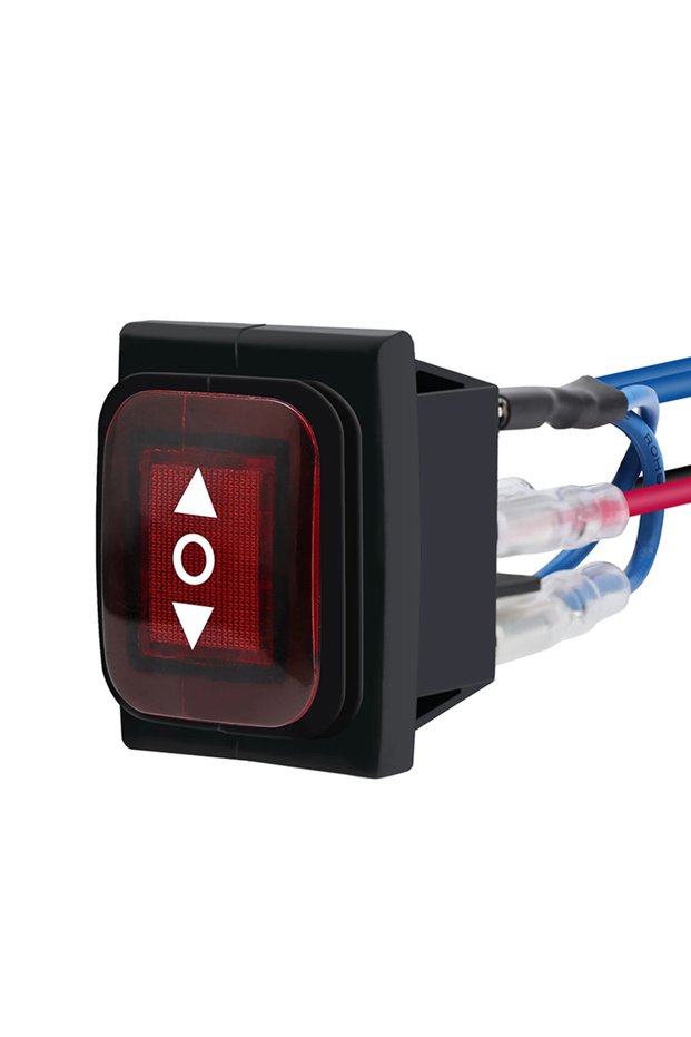 Black-2 NEW SALE Reverse Switch Waterproof Toggle Switch With Wire 6-pin 3-position Control Motor Sw