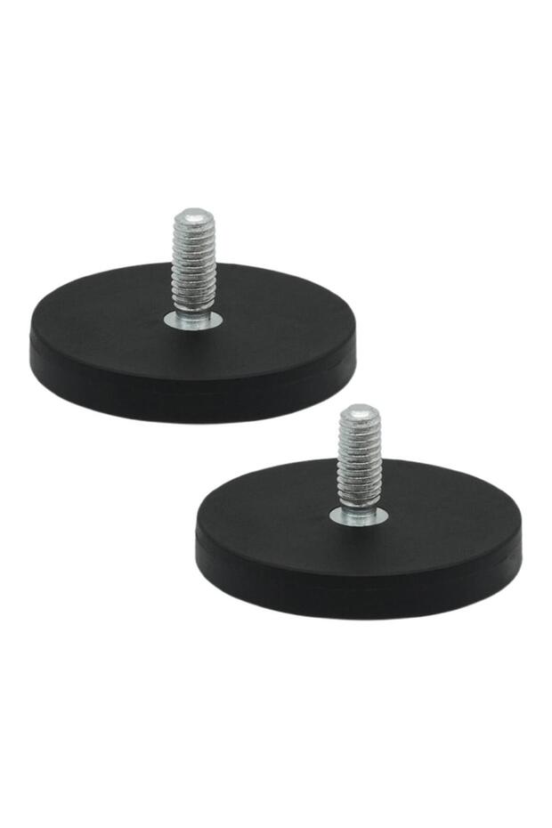 2PCS 2PCS Magnetic Base 43mm M6 Thread Mount For Car Roof Magnetic Base Mount Bracket Clamp LED Work