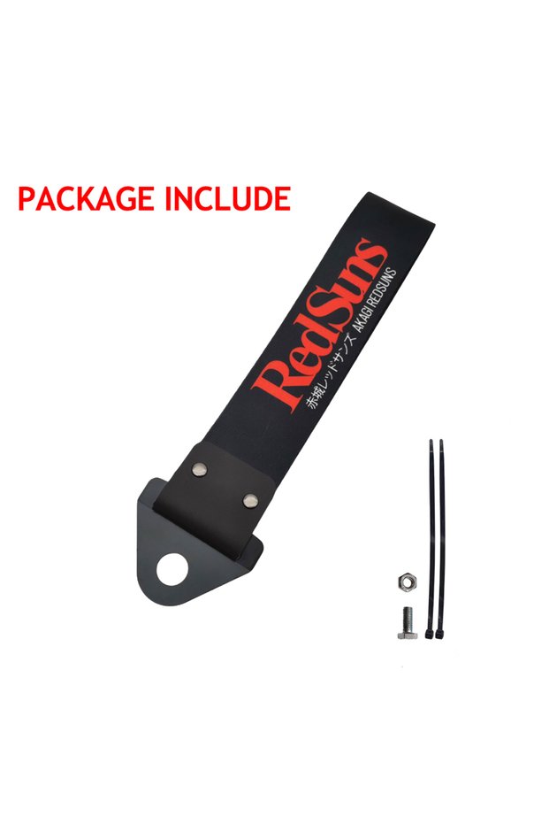 7 JDM Racing Culture Style Tow Strap Universal Race Towing Car Motorcycle Trailer Ropes Bumper Hook