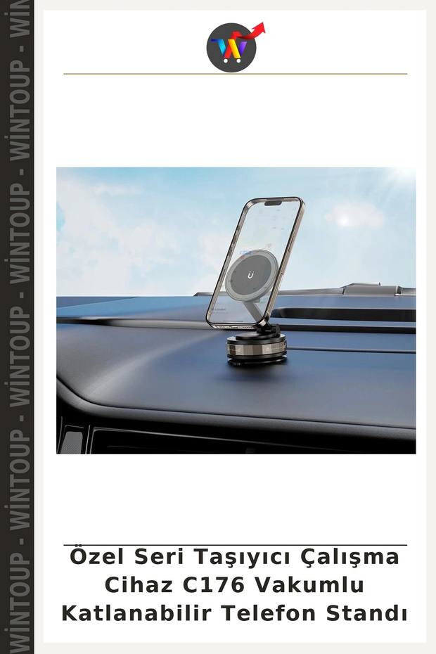 Special Series Carrier Workstation C176 Vacuum-Powered Foldable Phone Stand