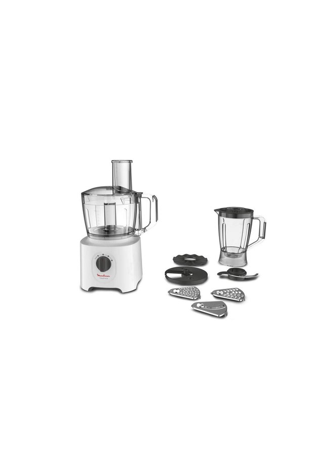 MOULINEX Food Processor | Easy Force 2.4 L Food Processor | 800 W| 6 Attachments | +25 Different Fun