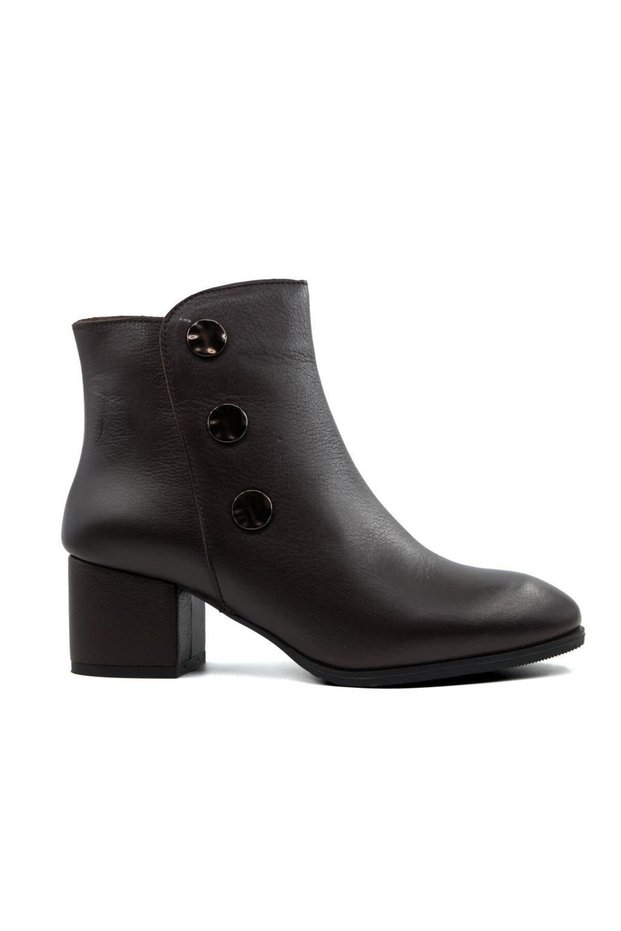 103 Genuine Leather Brown Women's Boots