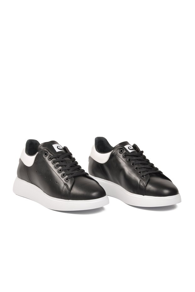 Unisex Casual Shoes PC-32722 Black and White