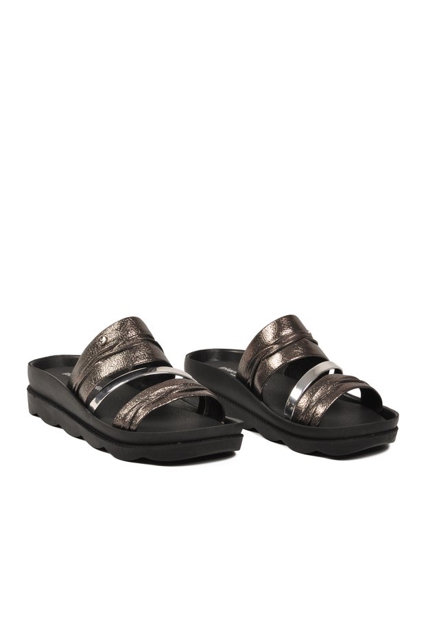 Women's Slippers PC-7523 Platinum